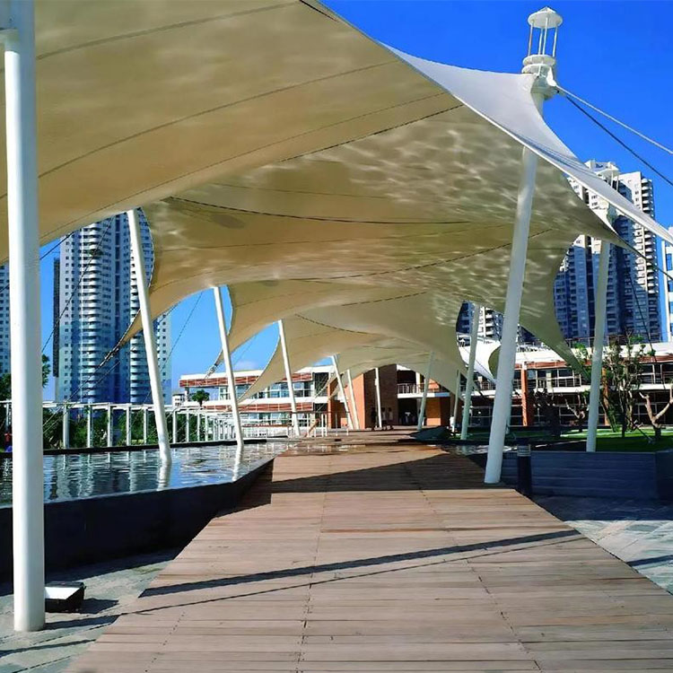 钟山县膜结构景观棚