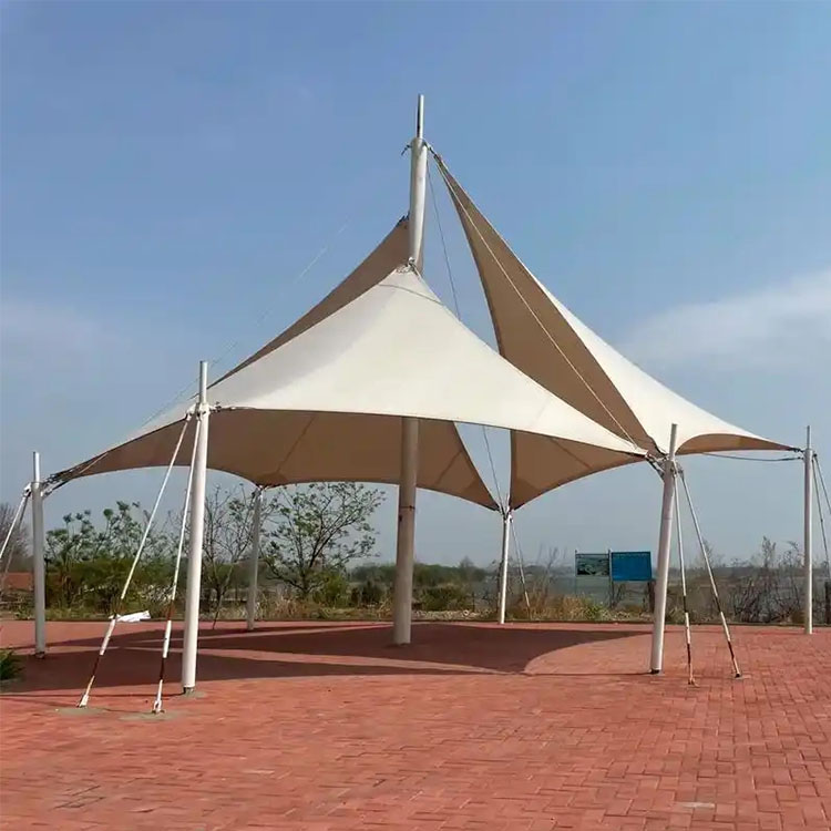 钟山县膜结构景观棚