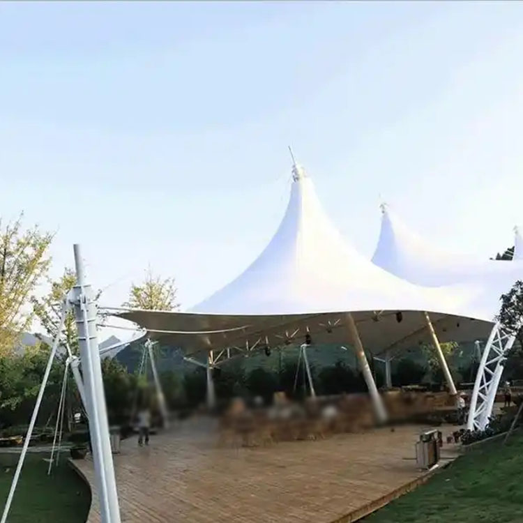 钟山县膜结构景观棚