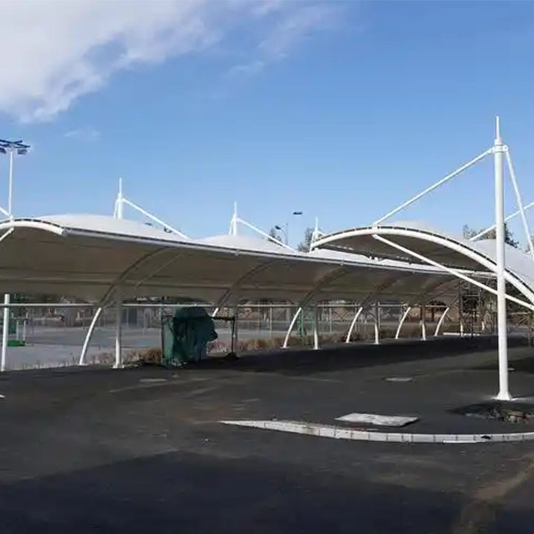 钟山县膜结构电动车棚